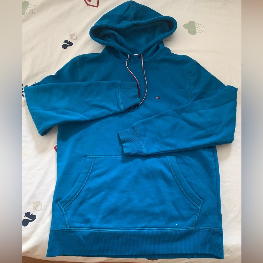 Tommy Hilfiger Mens Hooded Sweatshirt Sz XS